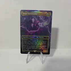MTG ** FOIL ** Zurgo Stormrender (Borderless) - Tarkir: Dragonstorm - Image 2