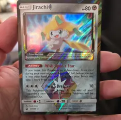 Jirachi Prism Star 97/168 Holo Foil Rare Celestial Storm Pokemon NM - Image 1