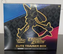 Pokemon: Crown Zenith Elite Trainer Box Sealed - Tiny Holes In Plastic - Image 1