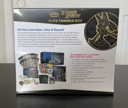 Pokemon: Crown Zenith Elite Trainer Box Sealed - Tiny Holes In Plastic - Image 2