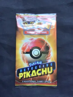 Pokemon: Sealed Detective Pikachu 2 Card Booster Pack - Image 1