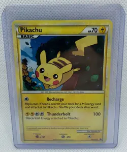 Pikachu HGSS03 Black Star Promo - Holofoil Holo HGSS 03 Pokemon Card - Image 1