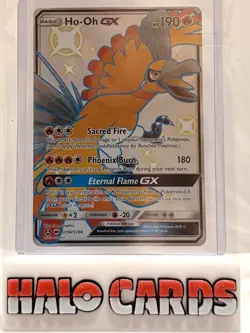 PACK FRESH Pokemon TCG Ho-Oh GX SV50/SV94 SM-Hidden Fates: Shiny Vault Holo HF - Image 1