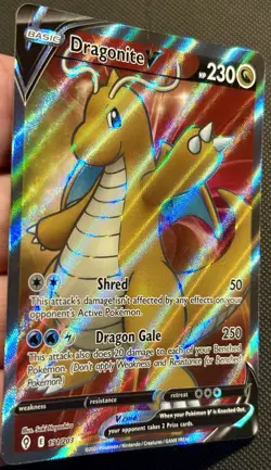 Pokemon V Dragonite, Eevee, Zamazenta 4 Card Lot NO RESERVE - Image 4