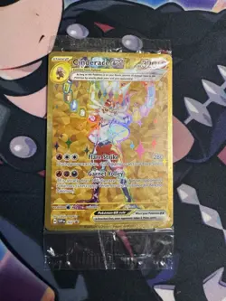Cinderace ex 163 Pokemon Steller Crown Full Art Gold Promo Sealed - Image 1