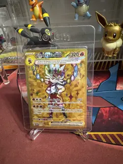 Cinderace ex 163 Pokemon Steller Crown Full Art Gold Promo Sealed - Image 3