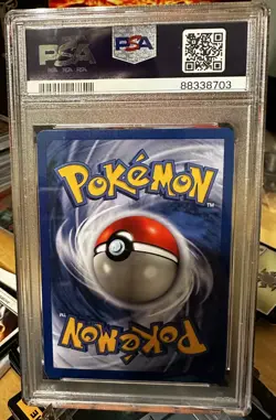 German TCG Elektro-Energie Base Set 1st Edition Pokemon PSA 8 NM-MT - Image 2