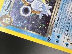 Pokemon Team Rocket 1st German #3/82 Dark Blastoise (Dunkles Turtok) HP/DMG XZ1 - Image 3