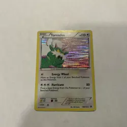 2013 Pokemon Tornadus 108/113 Legendary Treasures Holo - Image 1
