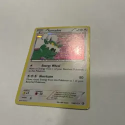2013 Pokemon Tornadus 108/113 Legendary Treasures Holo - Image 3