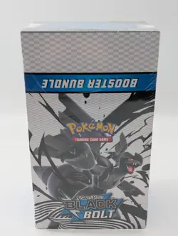 Pokemon TCG Black Bolt Booster Bundle Display Case SEALED - Image 1