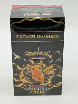 Pokemon TCG Scarlet & Violet Paldean Fates Booster Bundle Display SEALED - Image 1