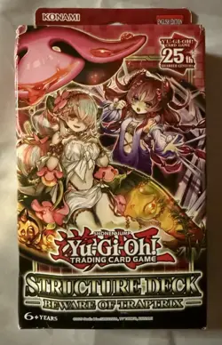 New!! Yu-Gi-Oh! TCG 2020 Structure Deck Beware Of Traptrix 25th Quarter Century - Image 1