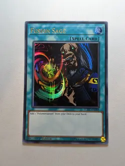 Yugioh - Fusion Sage - LCKC-EN089 - Ultra Rare 1st Edition NM - Image 1