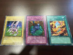 Dark Duel Stories Seiyaryu, Acid Trap Hole, and Salamandra Set Yu-Gi-Oh! LP - Image 1