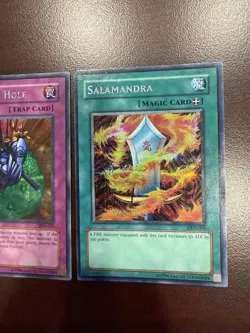Dark Duel Stories Seiyaryu, Acid Trap Hole, and Salamandra Set Yu-Gi-Oh! LP - Image 5