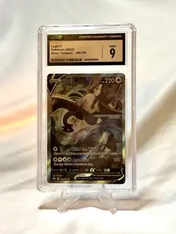 Pokemon TCG Lugia V Silver Tempest TCG Card 186/195 Alt Art CGC 9 - Image 1