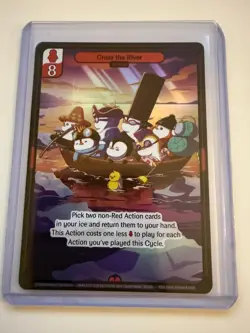 Vibes TCG Cross the River FOIL - Legend of the Lils Card # 22 - Image 2