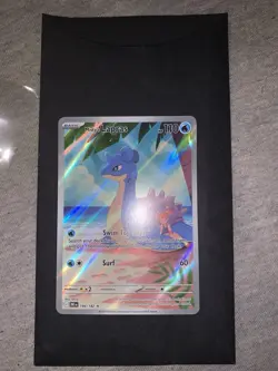 Pokemon TCG Misty's Lapras 194/182 Destined Rivals Illustration Rare Holo Card - Image 2