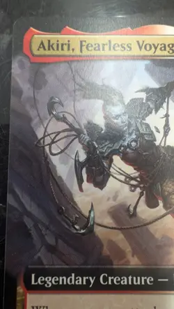 Akiri, Fearless Voyager (Extended Art) Zendikar Rising Regular Magic Card, MTG - Image 2