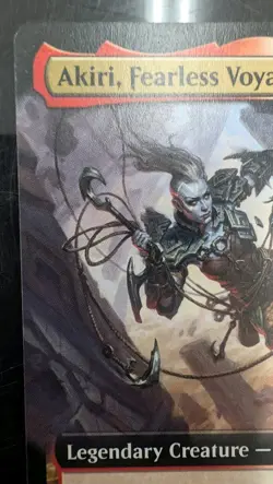 Akiri, Fearless Voyager (Extended Art) Zendikar Rising Regular Magic Card, MTG - Image 3