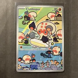 Pokemon TCG Clobbopus 207/191 Surging Sparks Illustration Rare Holo Card NM - Image 1