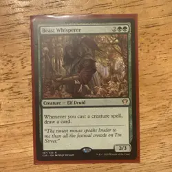 1x Beast Whisperer - NM/M Commander 2020 C20 MTG Magic - Image 1