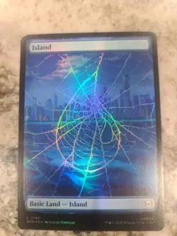 Island 0190 (Foil) Land MTG Spider-Man - Image 1