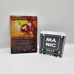 Knuckles the Echidna #2082 FOIL MTG Secret Lair Sonic the Hedgehog - Image 2