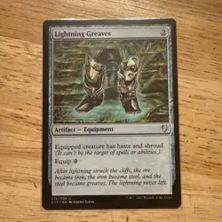 1x MTG Lightning Greaves - Commander 2017 (C17) #215 - Magic the Gathering - Image 1