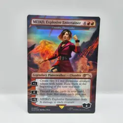 MEIKO, Explosive Entertainer #807 FOIL MTG Secret Lair Hatsune Miku - Image 1