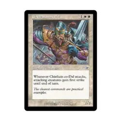 WOTC MtG Nemesis Chieftain en-Dal (U) (Foil) NM - Image 1