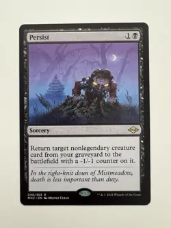 Persist MTG Magic the Gathering Card NM Near Mint MH2 - Image 1