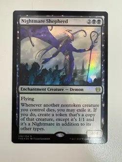 Nightmare Shepherd Foil Promo Planeswalker Stamp MTG Magic Card NM Near Mint THB - Image 1