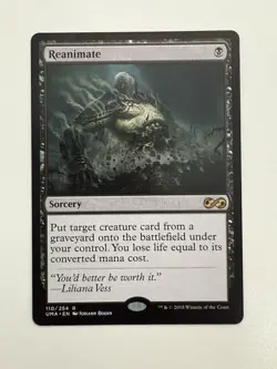 Reanimate MTG Magic the Gathering Card NM Near Mint UMA - Image 1