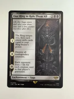 One Ring to Rule Them All MTG Magic the Gathering Card NM Near Mint LTR - Image 1