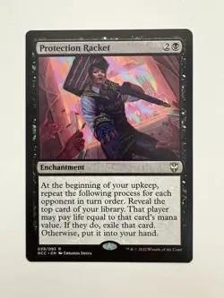 Protection Racket MTG Magic the Gathering Card NM Near Mint NCC - Image 1