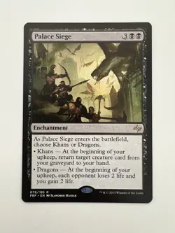 Palace Siege MTG Magic the Gathering Card NM Near Mint FRF - Image 1