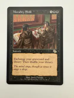 Morality Shift MTG Magic the Gathering Card NM Near Mint Judgment - Image 1