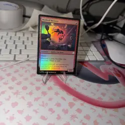 NM Foil Masked Meower, MTG, Marvel's Spider-Man, Magic the Gathering, 82 - Image 1