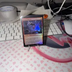 NM Foil Masked Meower, MTG, Marvel's Spider-Man, Magic the Gathering, 82 - Image 2