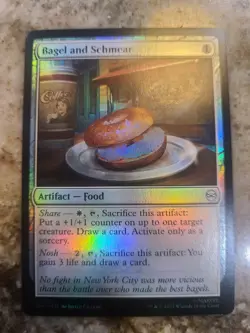 Bagel and Schmear - 161 - SPM - Foil - NM - MTG Magic the Gathering - Image 1