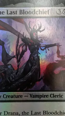 Drana, the Last Bloodchief Zendikar Rising Foil Magic Card MTG - Image 3