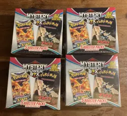 Lot of 4 Pokemon Mystery Power Box 5 Booster Packs - Chase Pack Seeded 1:10 - Image 1