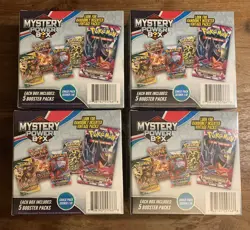 Lot of 4 Pokemon Mystery Power Box 5 Booster Packs - Chase Pack Seeded 1:10 - Image 2