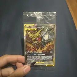 Moltres Zapdos Articuno GX Hidden Fates Pokemon Black Star Promo SM210 - SEALED - Image 1