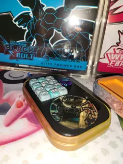 Pokemon TCG Mini Tin Insert - Holds Damage/Status Counters, Dice & Coin - Image 1