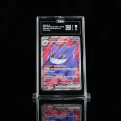 2024 POKEMON TEF EN-TEMPORAL FORCES ULTRA RARE #193 GENGAR EX TAG 9 - Image 1