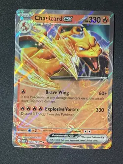 Charizard ex 006/165 Double Rare Holo Pokemon Scarlet & Violet 151 TCG Near Mint - Image 1