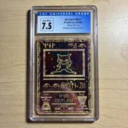Pokemon 2000 Ancient Mew Movie Promo CGC Graded 7.5 Near Mint+ - Image 1